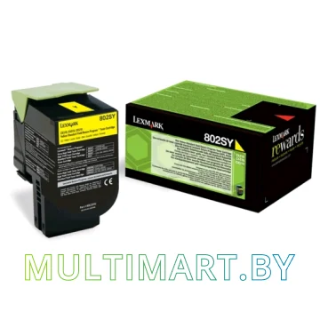 Картридж Lexmark 802SYE (80C2SYE)